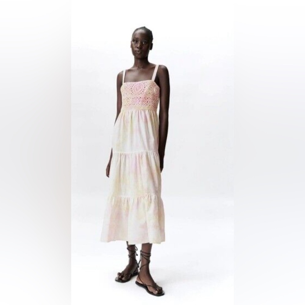 Zara Tie Dye Dress, Size Small - Picture 2 of 11